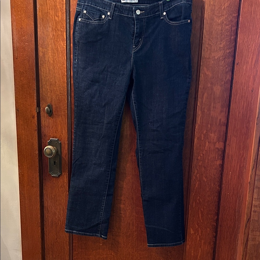 Women's Levi’s 590 straight leg Dark Blue Jeans